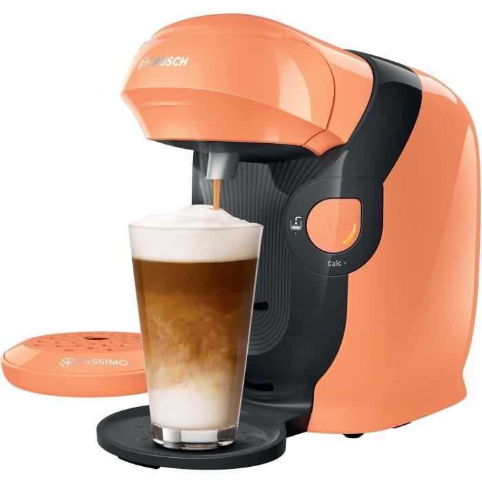 Machine a café multi-boissons automatique - BOSCH TASSIMO TAS11 STYLE - Peche - Espresso - 15 bar