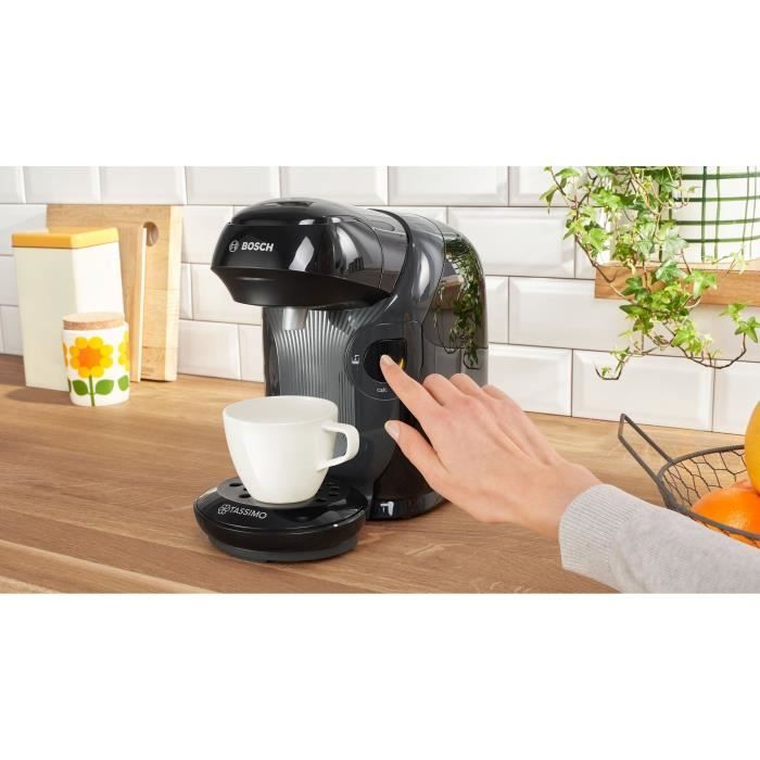 Machine a café multi-boissons - BOSCH - TASSIMO T11 Style - TAS1102 - 40 boissons - 0,7 L - 1400 W - Noir