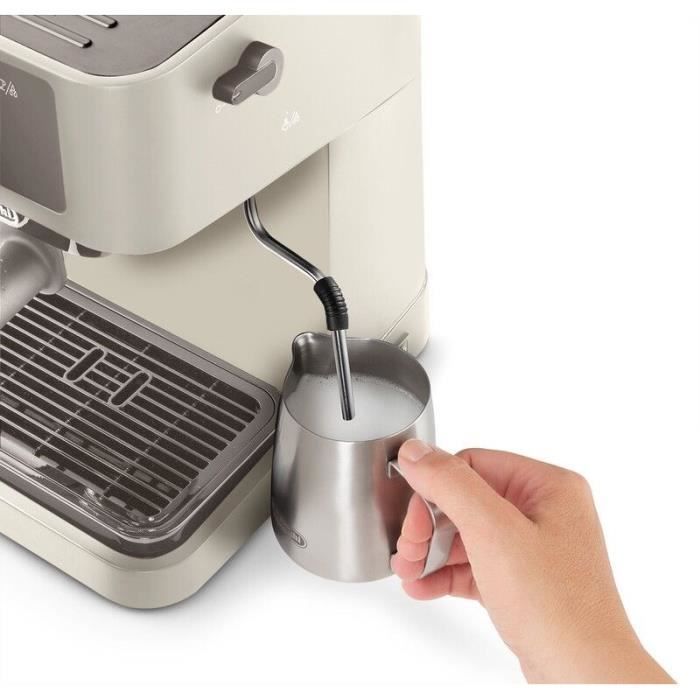 Machine a expresso - DELONGHI - STILOSA EC235.CR - Solo pompe - Bouilloire inox - Compatible ESE - Buse vapeur