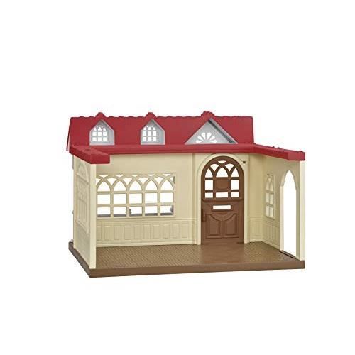 Maison miniature - SYLVANIAN FAMILIES - La Maison Framboise - Pour bébé - Marron - Rouge marron et beige