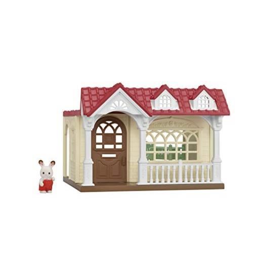 Maison miniature - SYLVANIAN FAMILIES - La Maison Framboise - Pour bébé - Marron - Rouge marron et beige