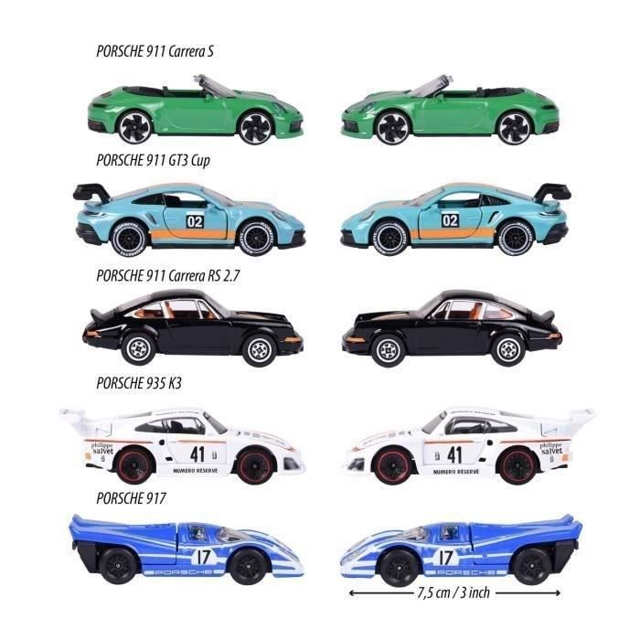 Majorette - Porsche Motorsport Giftpack 5 Pieces