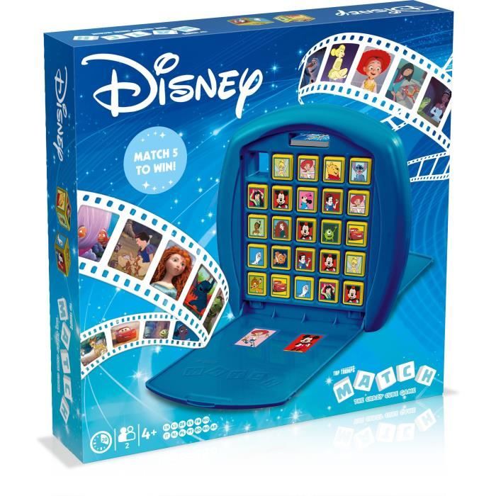 MATCH DISNEY CLASSIQUE - Jeu de plateau - WINNING MOVES