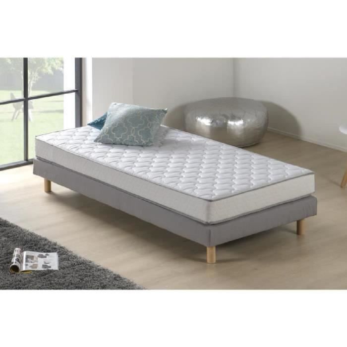 Matelas 70x140 cm HAHTUVA - Mousse - Ferme - 14 cm - 5 zones - DEKO DREAM