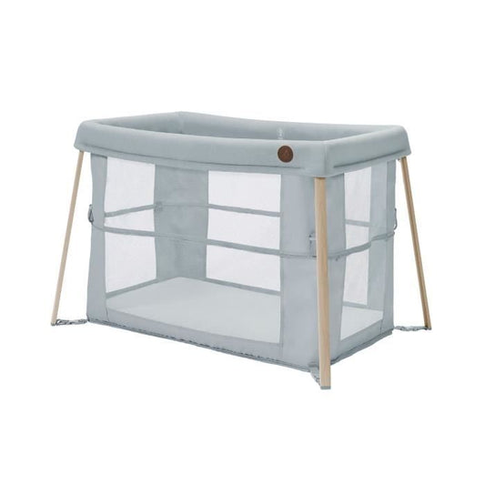 MAXI-COSI IRIS ECO Lit de voyage 2 en 1 - Compact - De la naissance a 3 ans Beyond Grey