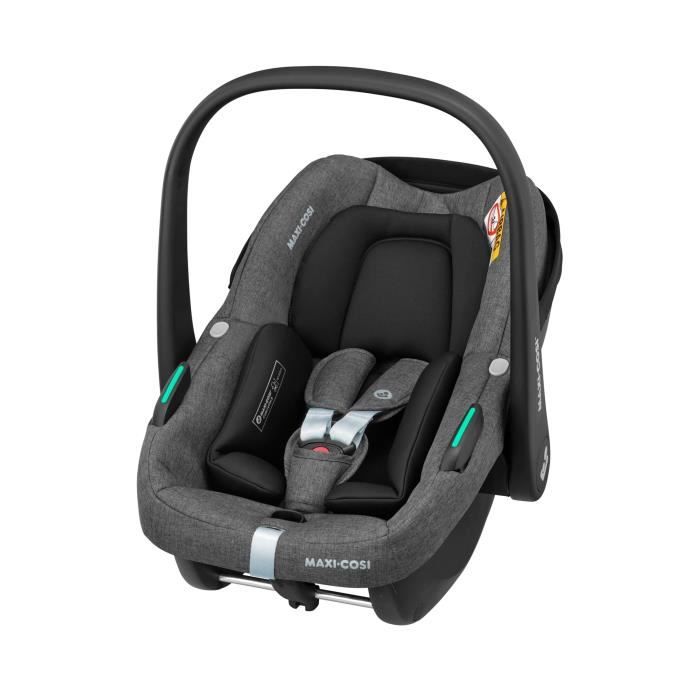 MAXI-COSI Poussette 3 en 1 ZeliaS iSize-Nacelle + Siege auto Cabriofix S iSize + Sac a langer + habillage pluie.De