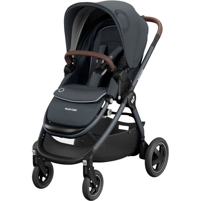 MAXI-COSI Poussette citadine naissance confort Adorra2 4 roues Essential Graphite