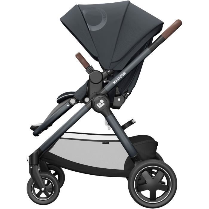 MAXI-COSI Poussette citadine naissance confort Adorra2 4 roues Essential Graphite