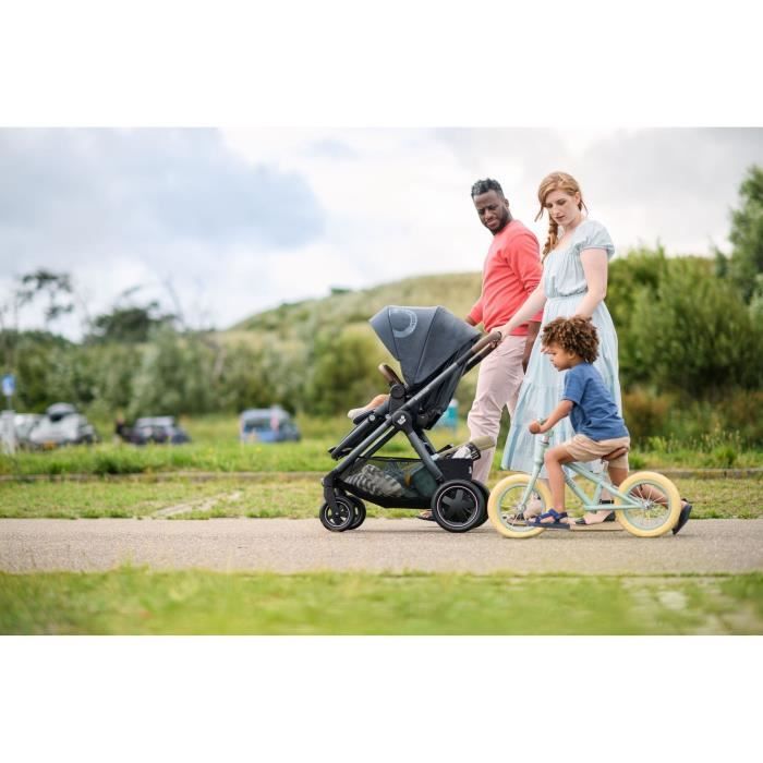 MAXI-COSI Poussette citadine naissance confort Adorra2 4 roues Essential Graphite