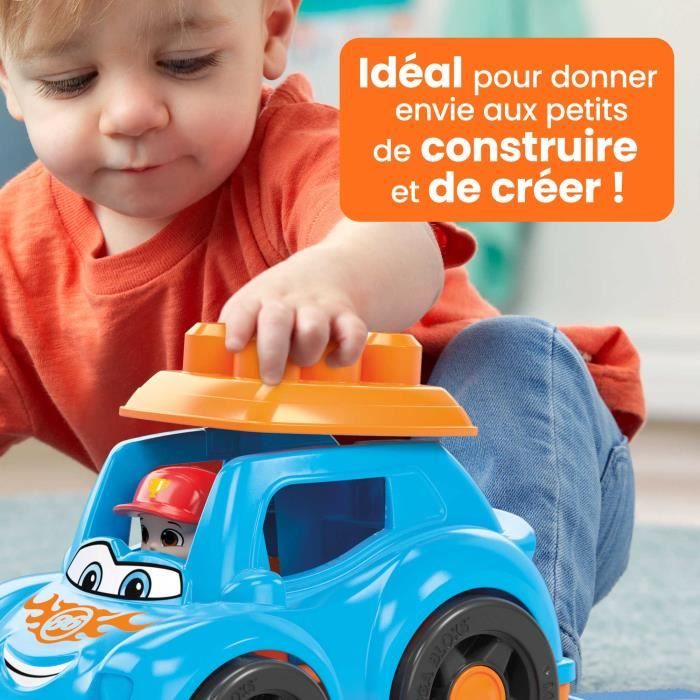 MEGA Bloks - Voiture de course - Jouet de construction - 1 an et + HKN41