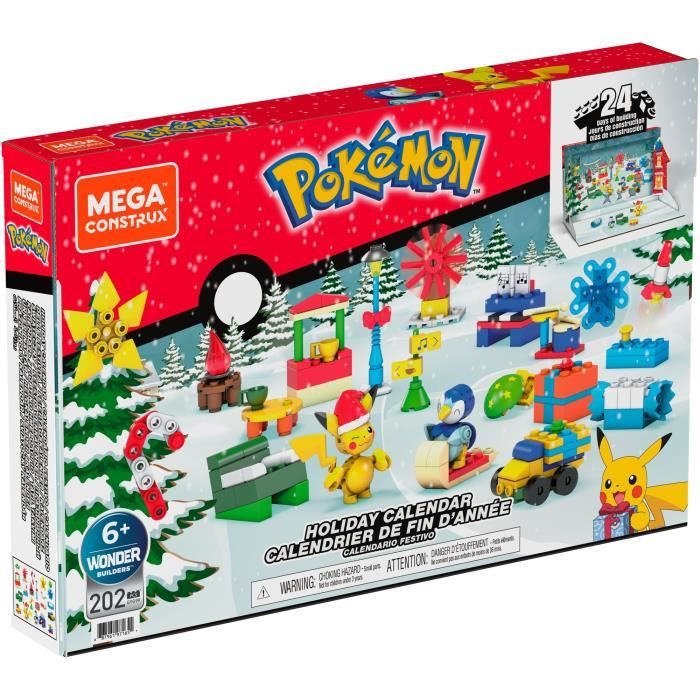 Mega Construx - Pokémon - Calendrier de l’Avent et jeu de construction GYG99