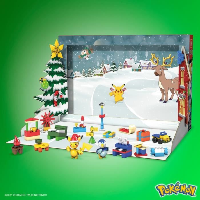 Mega Construx - Pokémon - Calendrier de l’Avent et jeu de construction GYG99