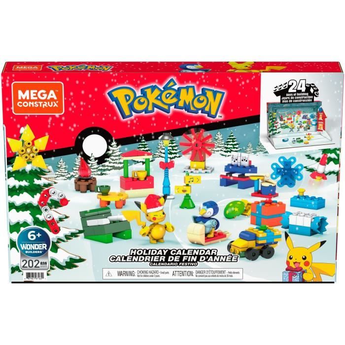 Mega Construx - Pokémon - Calendrier de l’Avent et jeu de construction GYG99