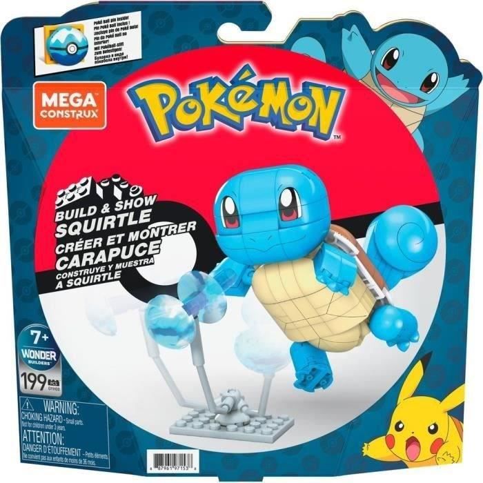 Mega Construx - Pokémon Carapuce a Construire - Jeu de construction - Des 7 ans GYH00