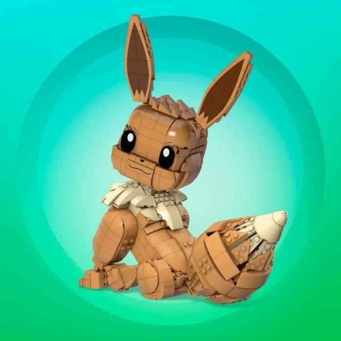 Mega Construx - Pokemon Evoli Géant - Briques de construction - 10 ans et + GMD34