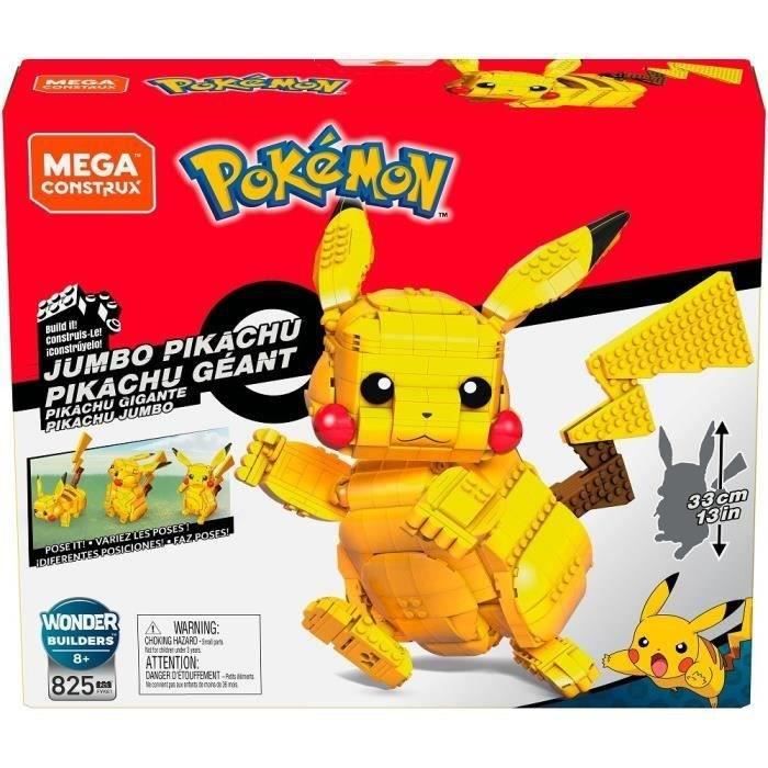 Mega Construx - Pokémon Pikachu Géant - Briques de construction - Des 8 ans FVK81