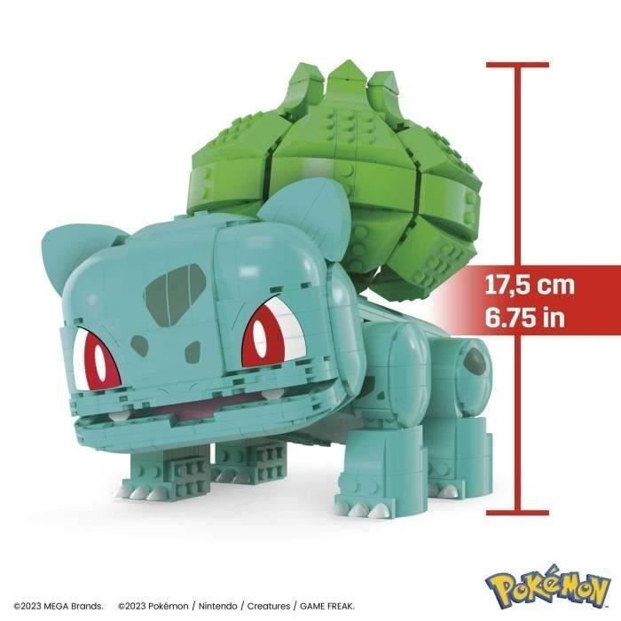 MEGA-Pokémon-Bulbizarre Géant 1 figurine articulée (355 pcs) HNT96