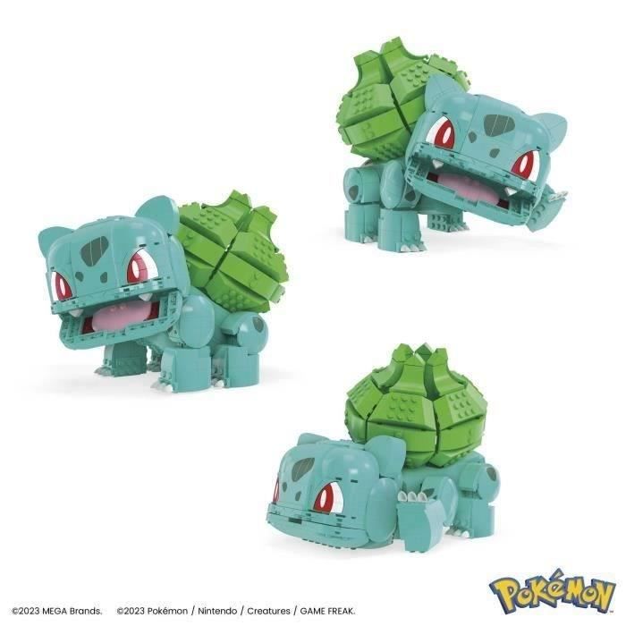 MEGA-Pokémon-Bulbizarre Géant 1 figurine articulée (355 pcs) HNT96