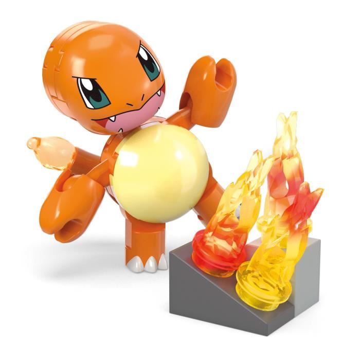 MEGA-Pokémon-Danse Flammes de Salameche-Coffret a construire (81 pcs) HTH86