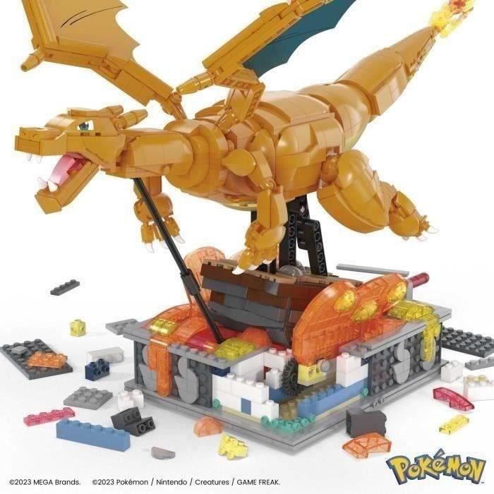 MEGA-Pokémon-Dracaufeu en Mouvement a construire (1 663 pcs) HMW05