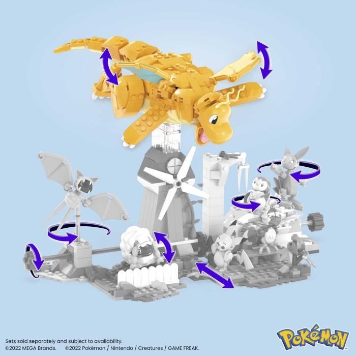 MEGA Pokémon - Dracolosse - Jouet de construction - 7 ans et + HKT25