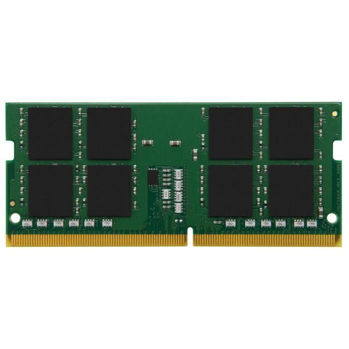 Mémoire PC RAM - KINGSTON TECHNOLOGY - Value - 32 Go - SoDIMM DDR4 - 3200 Mhz - Paloma Tech