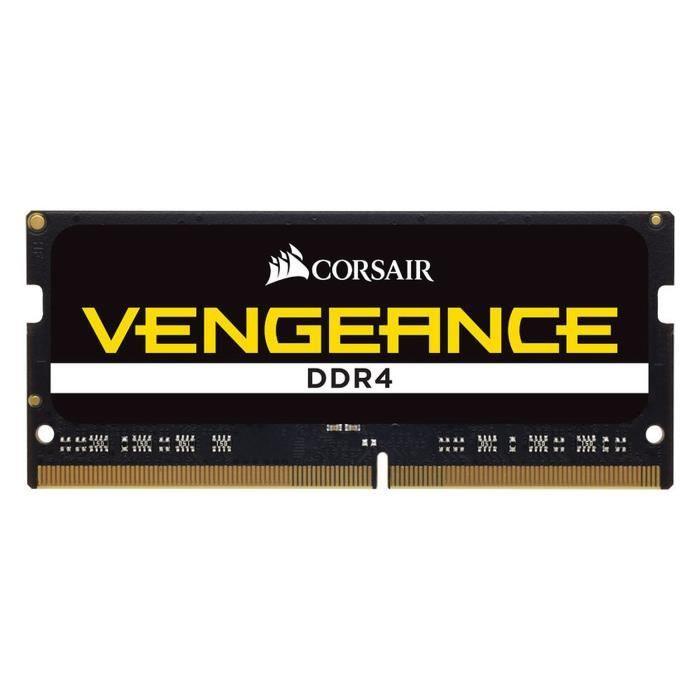 Mémoire RAM - CORSAIR - Vengeance DDR4 - 8GB 1x8GB DIMM - 3200 MHz - 1.20V - Noir (CMSX8GX4M1A3200C) - Paloma Tech