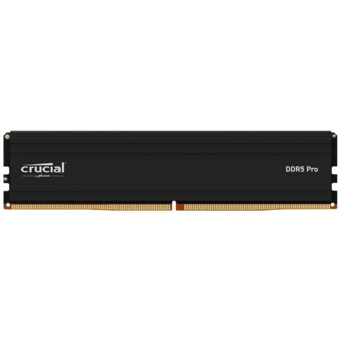 Mémoire RAM - CRUCIAL - PRO DDR5 - 24Go - DDR5 - 6000 - UDIMM CL48 (CP24G60C48U5) - Paloma Tech