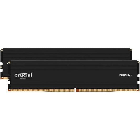 Mémoire RAM - CRUCIAL - PRO DDR5 - 48Go (2x24Go) - DDR5 - 6000 - UDIMM CL48 (CP2K24G60C48U5) - Paloma Tech