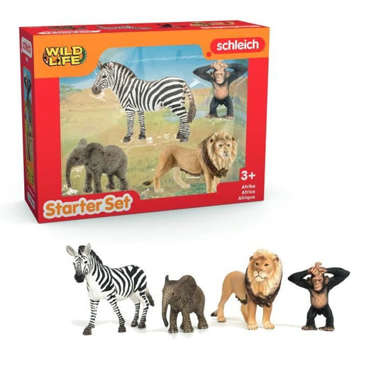 Mes Premiers Animaux d’Afrique Figurines d’animaux SCHLEICH 42721 Wild Life des 5 ans