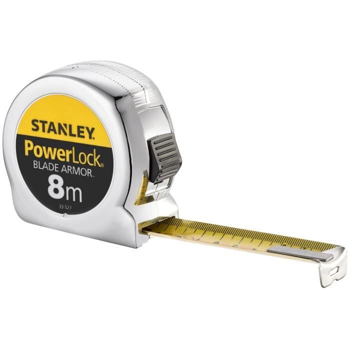 Mesure - STANLEY - 0-33-527 - Blade Armor - 8 m x 25 mm - Powerlock