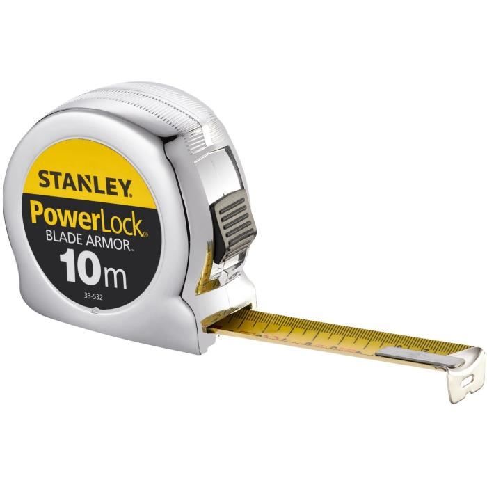 Mesure - STANLEY - 0-33-532 - Blade Armor - 10 m x 25 mm - Powerlock