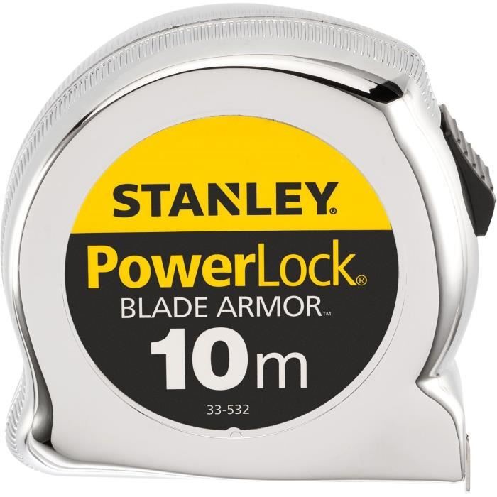 Mesure - STANLEY - 0-33-532 - Blade Armor - 10 m x 25 mm - Powerlock