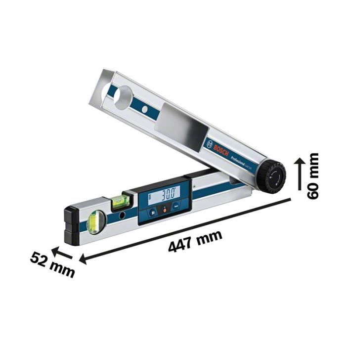 Mesureur d’angle digital GAM 220 Professional - BOSCH - 0601076500