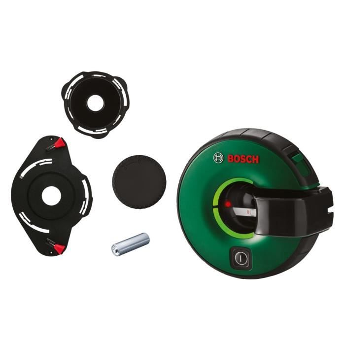 Metre laser lignes Bosch - Atino Basic (metre ruban de 1,5 m 1 gel pad 1 pile 1,5 V LR6 (AA))