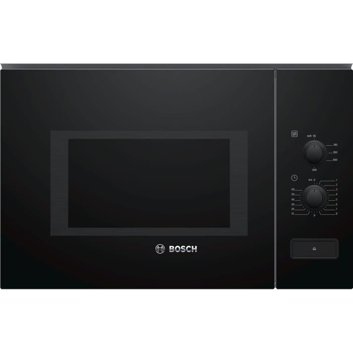 Micro-ondes encastrable - BOSCH BFL550MB0 - Noir - 25 L - Monofonction - 900 W BOSCH