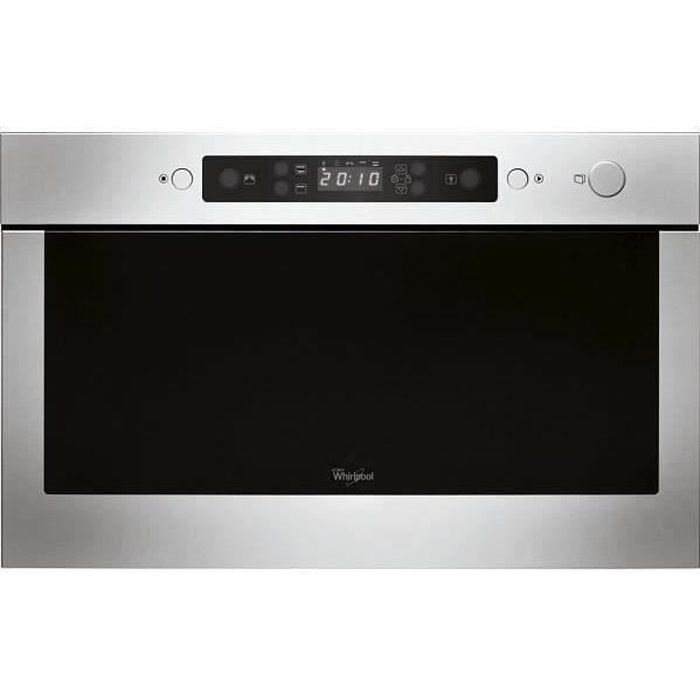 Micro-ondes encastrable - WHIRLPOOL AMW423IX - Gris - 22L - 37 cm x 18.7 cm WHIRLPOOL