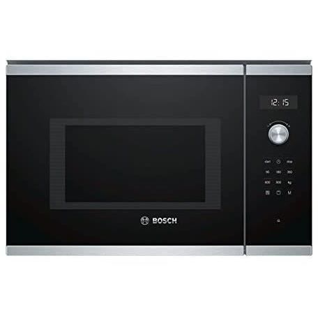 Micro-ondes grill encastrable - BOSCH - BEL554MS0 - Inox - 25 L - 900 W - Grill 1200 W BOSCH