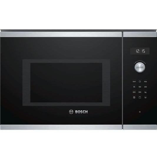 Micro-ondes grill encastrable - BOSCH - BEL554MS0 - Inox - 25 L - 900 W - Grill 1200 W BOSCH