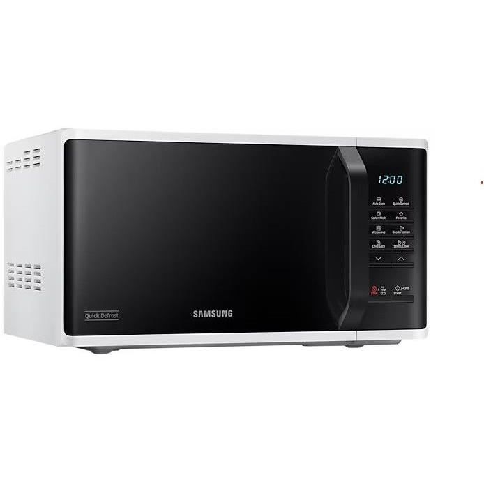 Micro-ondes SAMSUNG Solo - Blanc - 23 L - 800 W -  Cavité céramique émail SAMSUNG