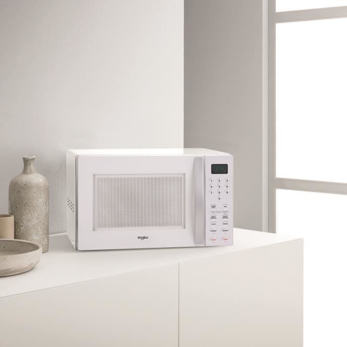 Micro-ondes WHIRLPOOL MWO609WH - 30L - Programmateur électronique - Blanc WHIRLPOOL