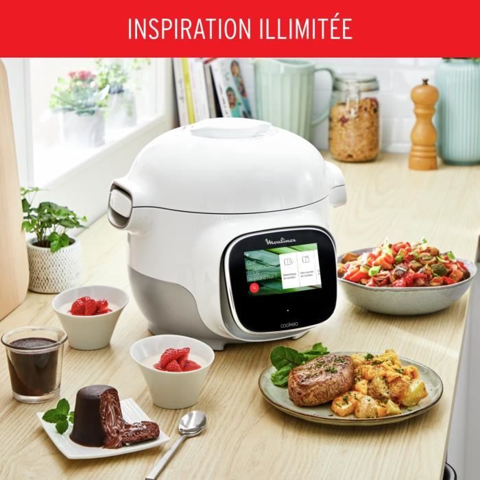 Mijoteur Moulinex COOKEO TOUCH MINI WIFI MULTICUISEUR INTELLIGENT 3L CE922110