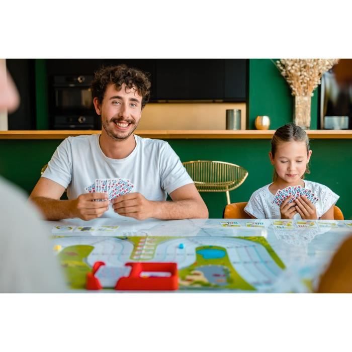 MILLE BORNES PLATEAU - GRAND CLASSIQUE - Jeu de plateau - DUJARDIN - Une édition familiale avec plateau 3D