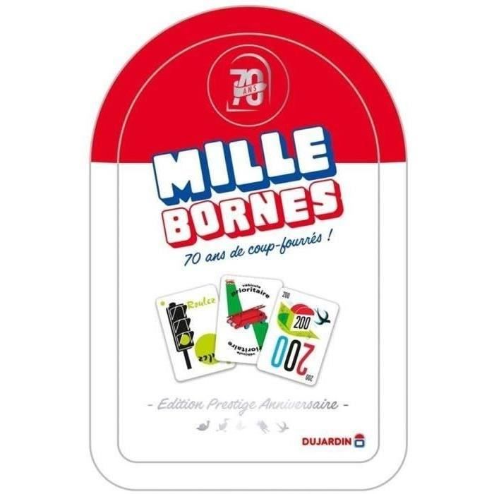 MILLE BORNES PRESTIGE 70 - Jeu de cartes - DUJARDIN - Redécouvrez le classique dans une version prestige pour les 70