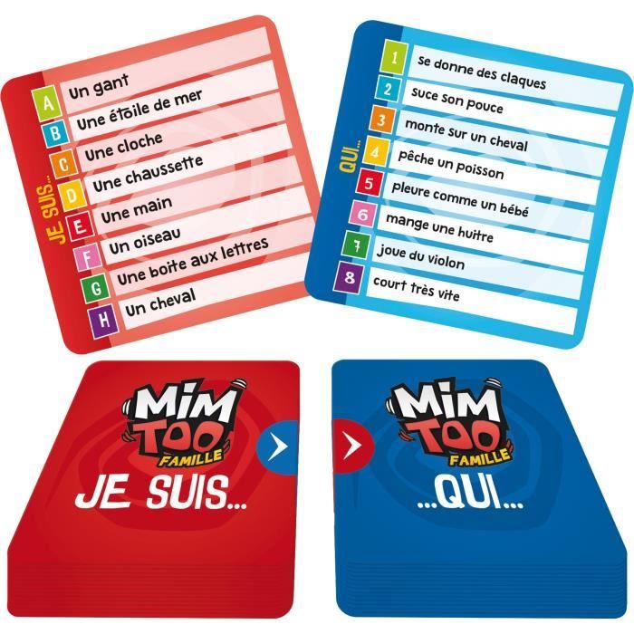 Mimtoo: Famille|Asmodee - Jeu de cartes et d’imagination - a partir de 6 ans