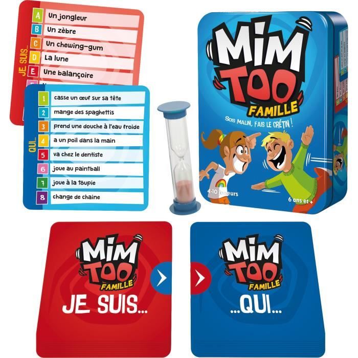 Mimtoo: Famille|Asmodee - Jeu de cartes et d’imagination - a partir de 6 ans