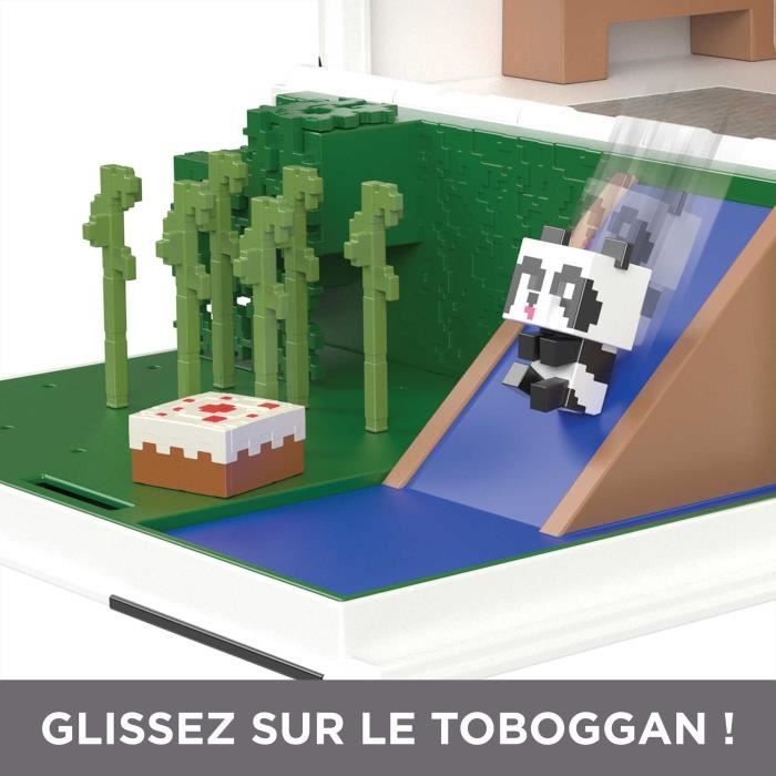 Minecraft-Mini Tetes Modulables-La Maison du Panda-Coffret HLL25