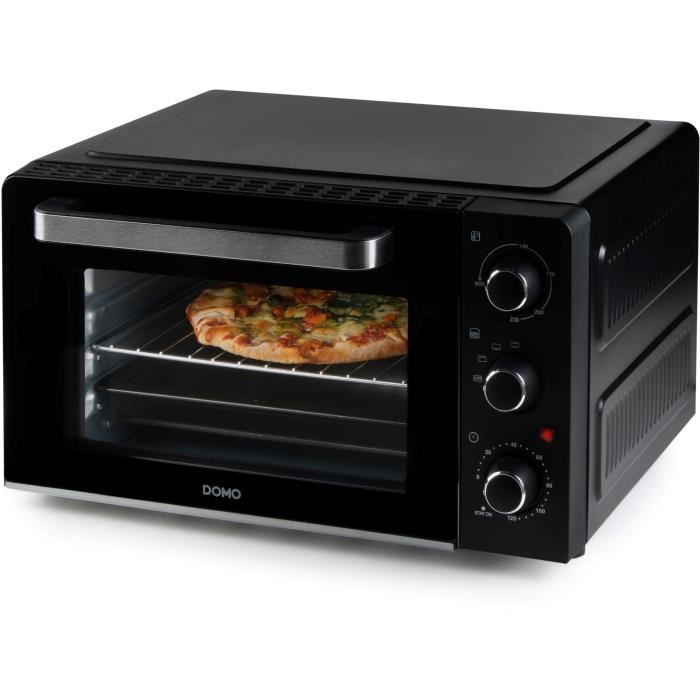 Mini four bake and snack DOMO DO1107GO - 28 L - noir - 1500watt