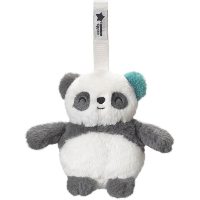 Mini Peluche - TOMMEE TIPPEE - Pippo Le Panda - Aide au sommeil nomade - 6 sons - Rechargeable par USB - Lavable