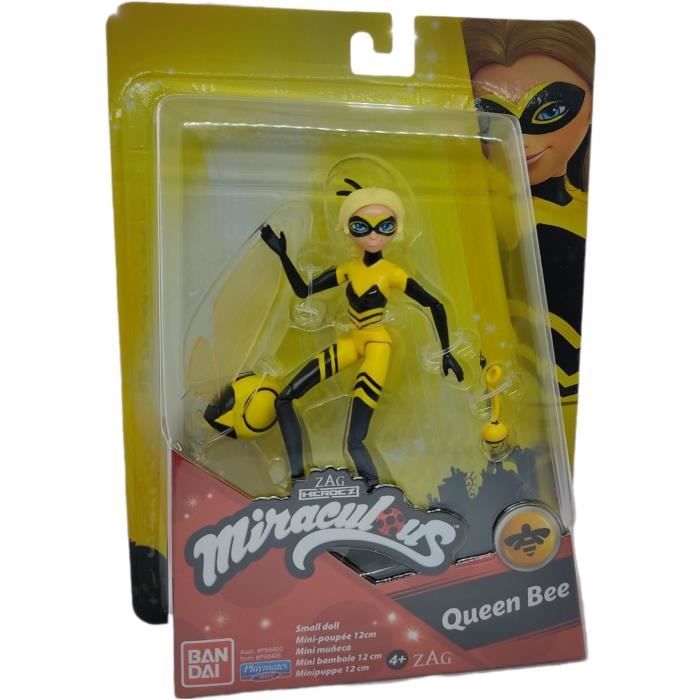 Mini-poupée Queen Bee - MIRACULOUS - 12 cm - Jaune et noir - 4 ans